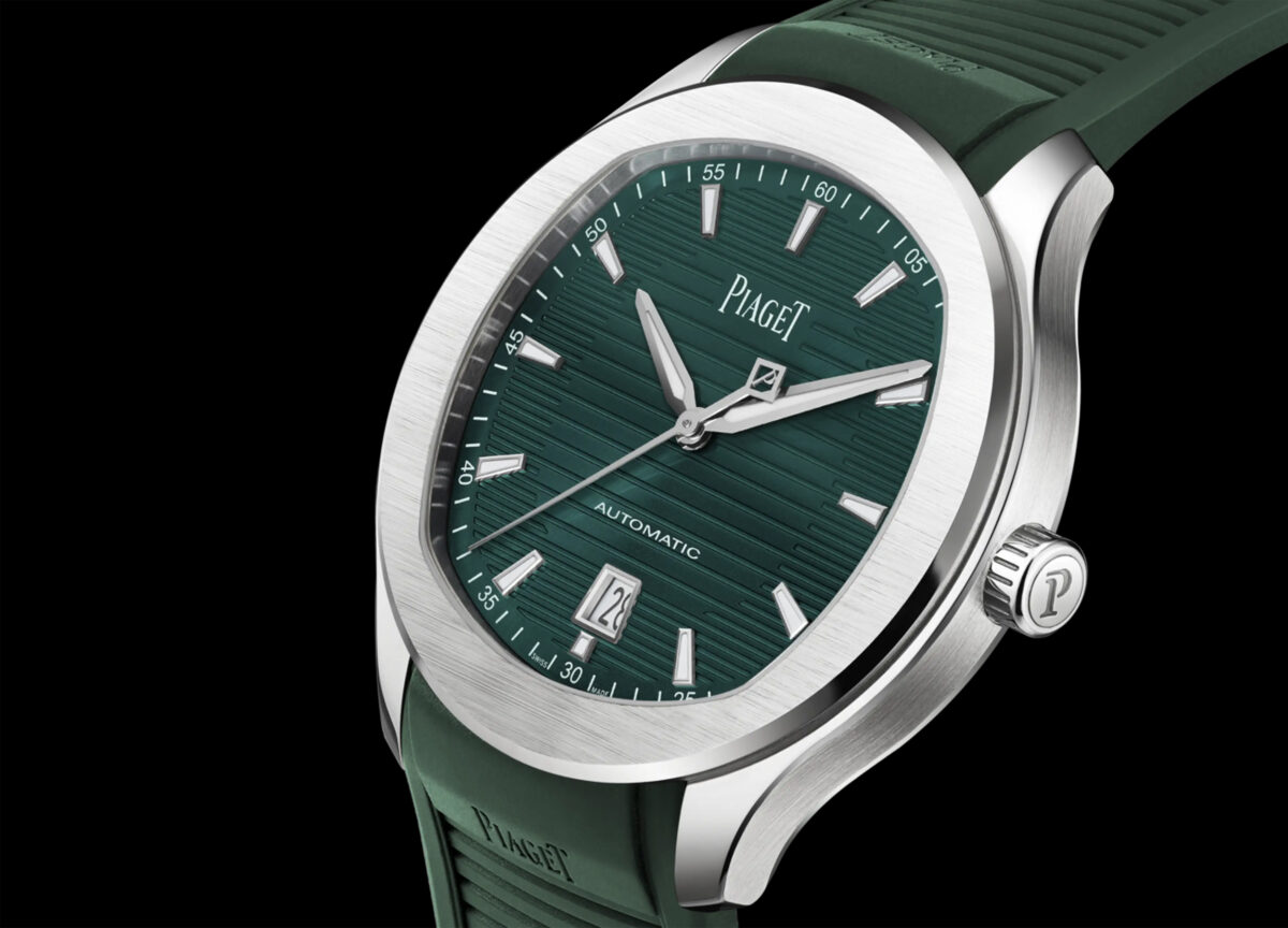 Piaget Sort Sa Polo Date En Vert meraude