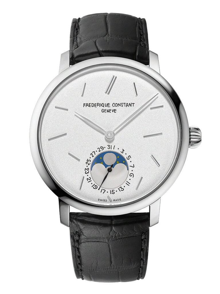 2024 frederique constant x seconde seconde fc 705soc4s6 slimline moonphase date manufacture front sd