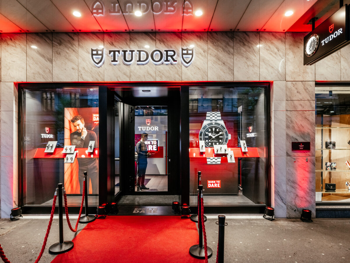 Tudor ouvre sa première boutique en suisse