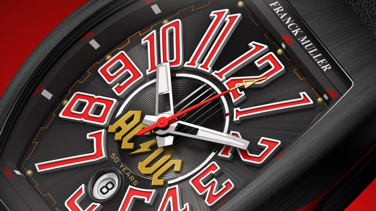 Franck Muller De Retour Avec The Vanguard AC/DC 50ème Anniversaire